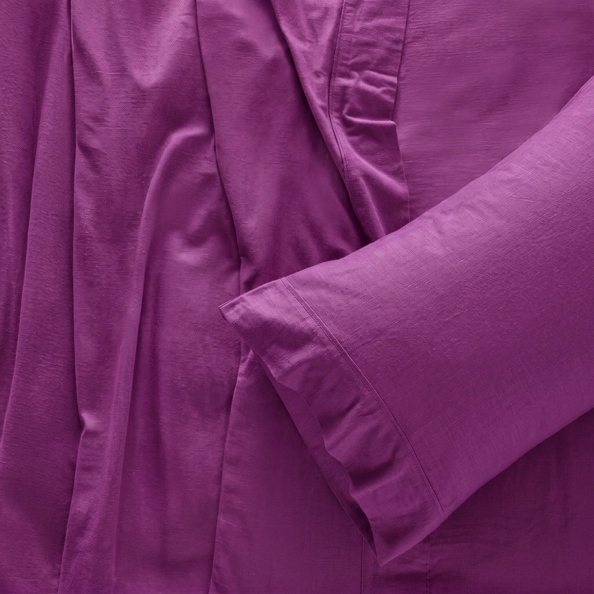 Audreamy 1000TC Tailored King Size Purple Duvet Quilt Cover Set