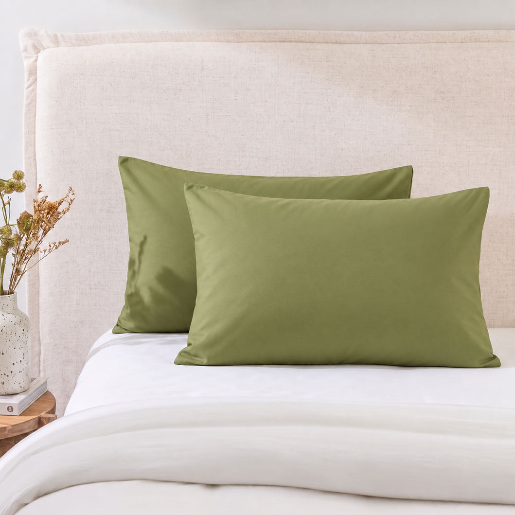 Audreamy 100% Cotton Pillowcases 2 Pack