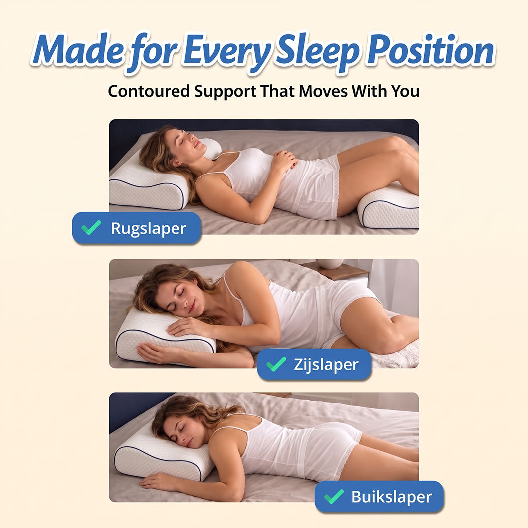 Audreamy Orthopaedic Memory Foam Neck Support Pillow
