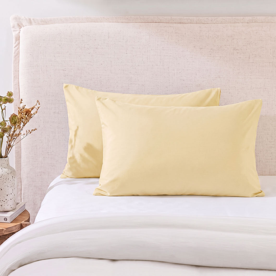 Audreamy 100% Cotton Pillowcases 2 Pack