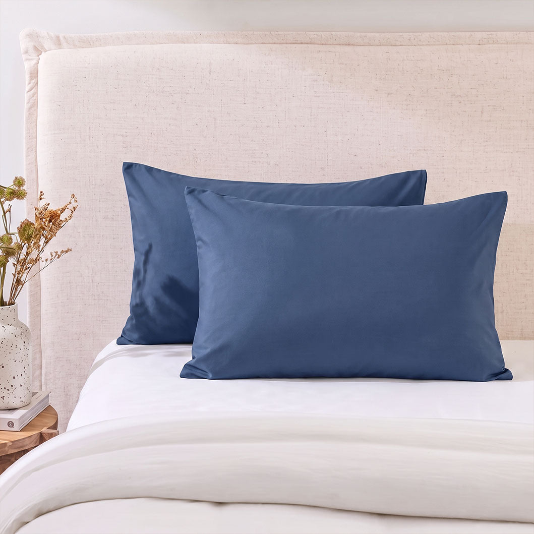 Audreamy 100% Cotton Pillowcases 2 Pack