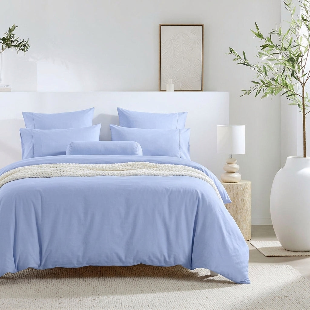 Royal Comfort 2000TC Quilt Cover Set Bamboo Cooling Hypoallergenic Breathable
