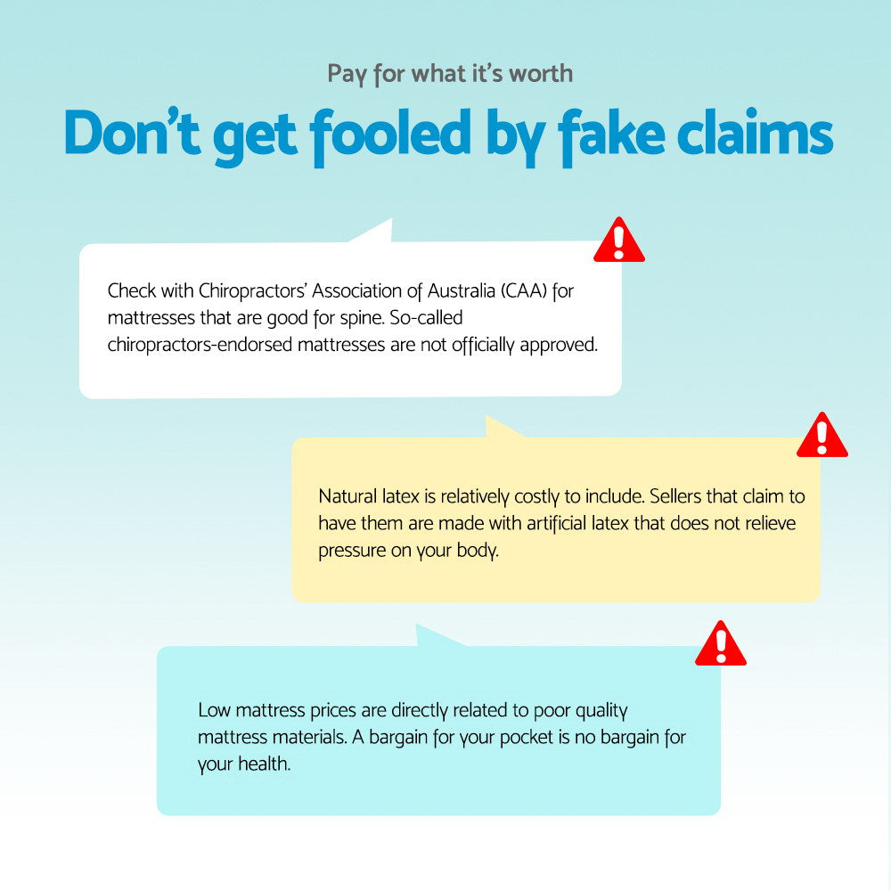 Giselle Bedding 24cm Mattress Firm Double