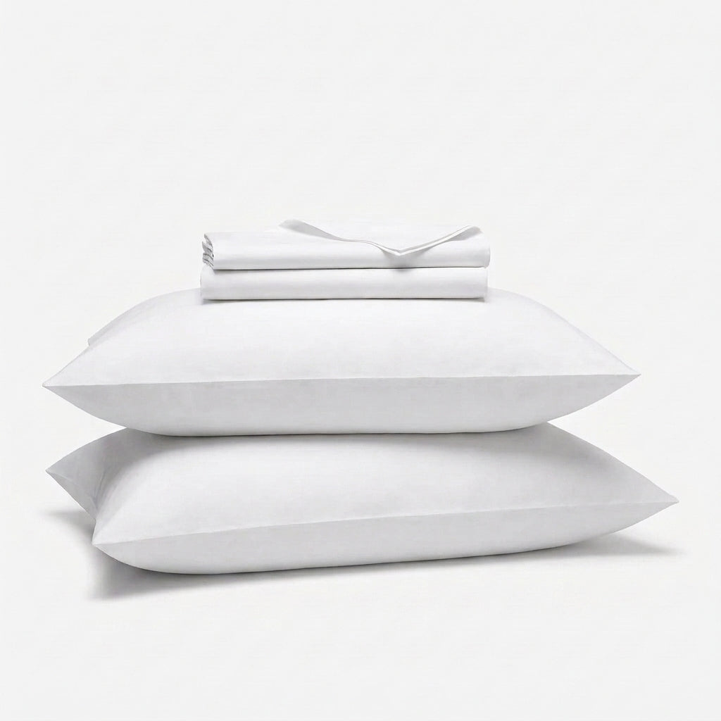 Hotel Soft Bed Sheet Set- Bedding Sheets & Pillowcases Breathable Bedding Wrinkle, Fade, Stain Resistant-Deep Pocket Flat Fitted Bed Sheet Set