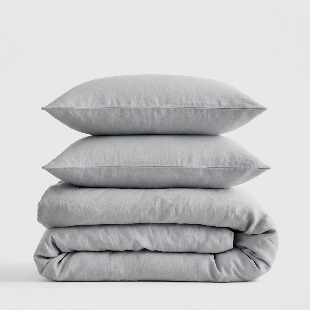 Audreamy French Flax Linen Quilt Cover Set