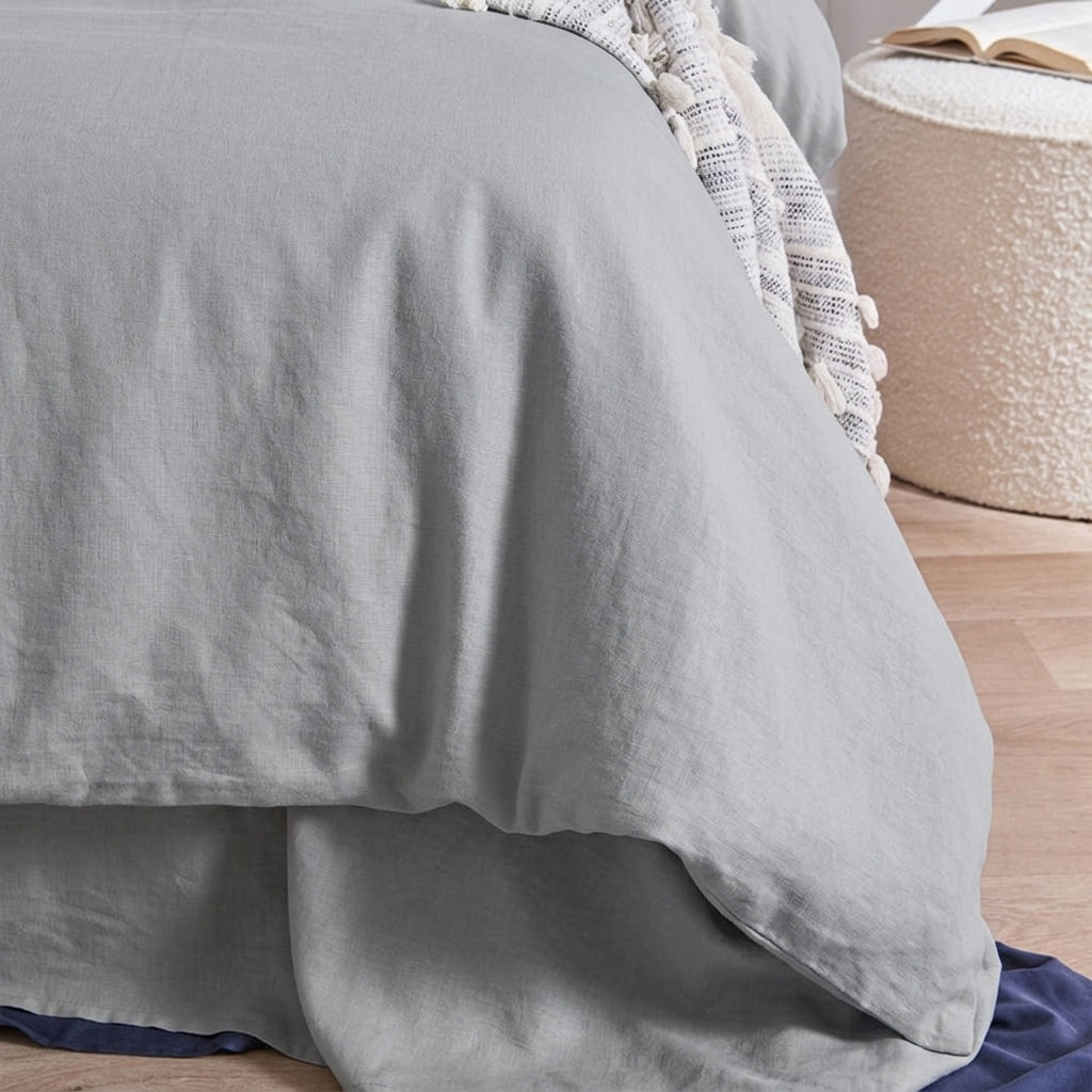 Audreamy Solene French Flax Linen Quilt Cover Set