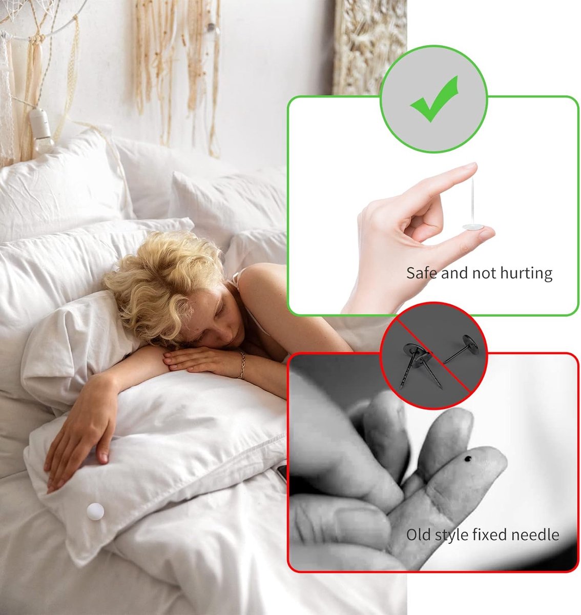 Duvet Clips - 16 Pieces - Duvet Threader - Sturdy Duvet Clips - Duvet Cover Tie - Clips - Duvet Pegs - Thick Duvet Clip for Sheet - Quilt Clips - Duvet Clamps - Bedding Fastening Accessories - White