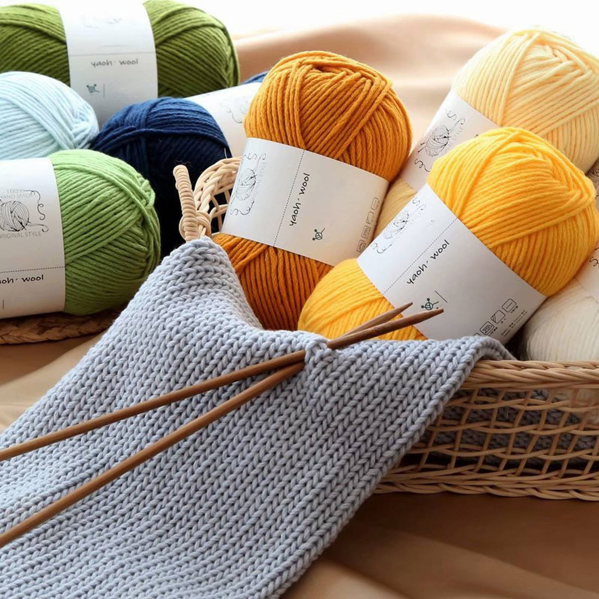 LGCASL Hand-Knitted Yarn #2 Pure White , 1Pc100G Hand Woven Cotton Yarn Soft Crochet Yarn for Hand Knitting Warm Sweater Sofa Cushion Scarf Diy Dark Purple