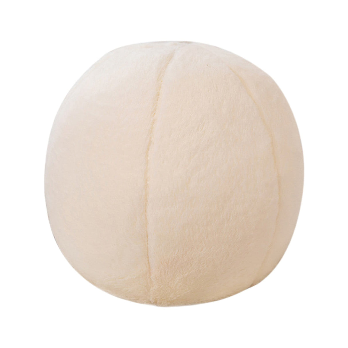 11.8 inch Ball Pillow Nordic Round Throw Pillows Boucle Ball Pillow Sphere Shaped Pillow Round Decorative Pillow for Couch, Sofa, Bedroom White