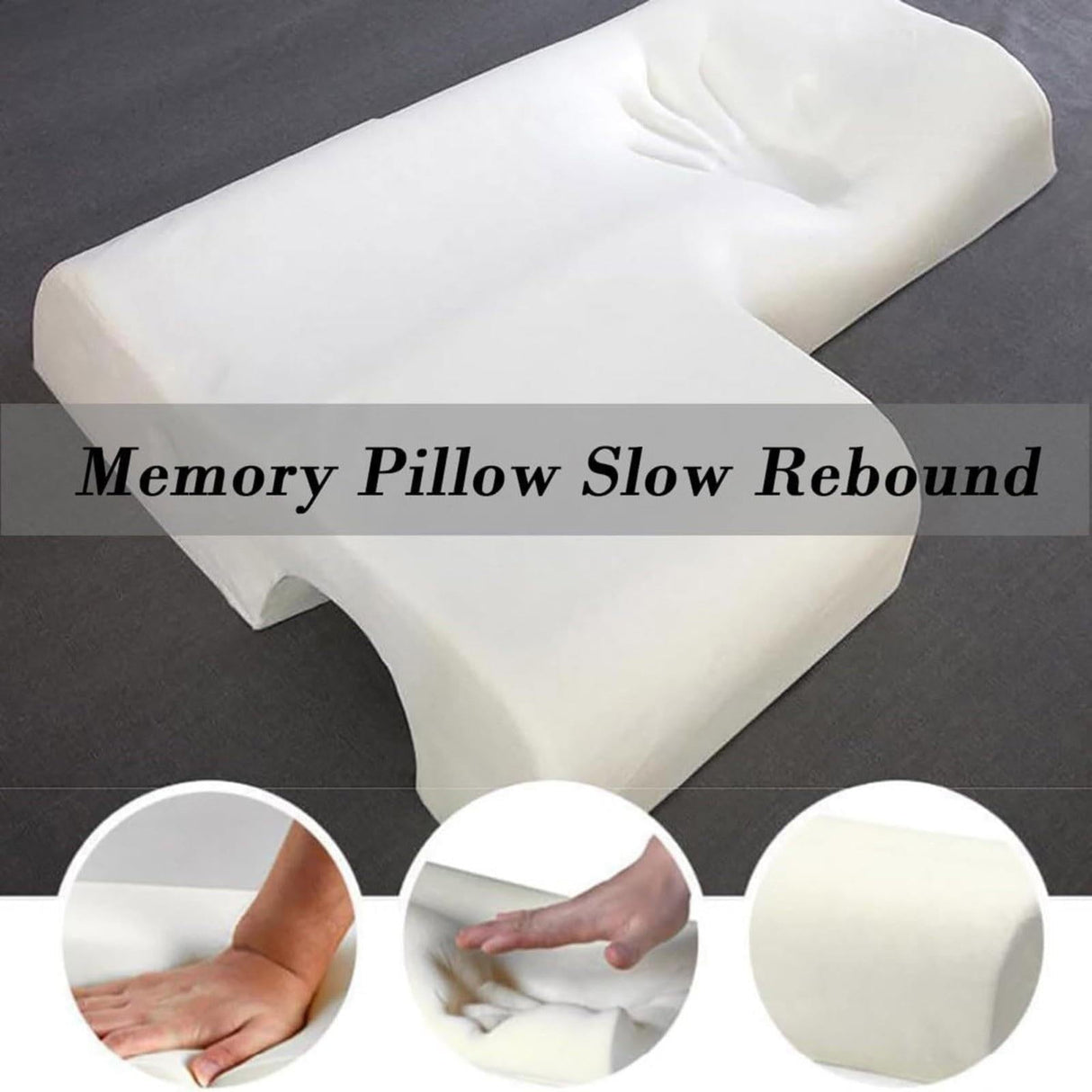 Memory Foam Cuddle Pillow, Shoulder Pillow for Side Sleepers, Arm Pillow with Arm Hole for Sleeping, Side Sleeper Pillow for Arm Pressure Relief with Breathable Pillowcase, 27.2x19.3 27.2" x 19.3" B