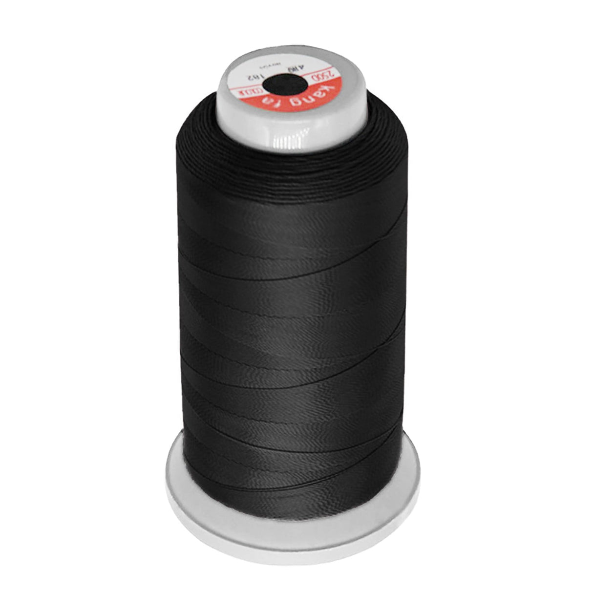 1190Yards High Strength Polyester Sewing Thread,Heavy Duty Sewing Threads,210D Thread,All Purpose Sewing Thread Cones, High Tensile Polyester Thread Spools for Sewing, Quilting, Serger Machines Black