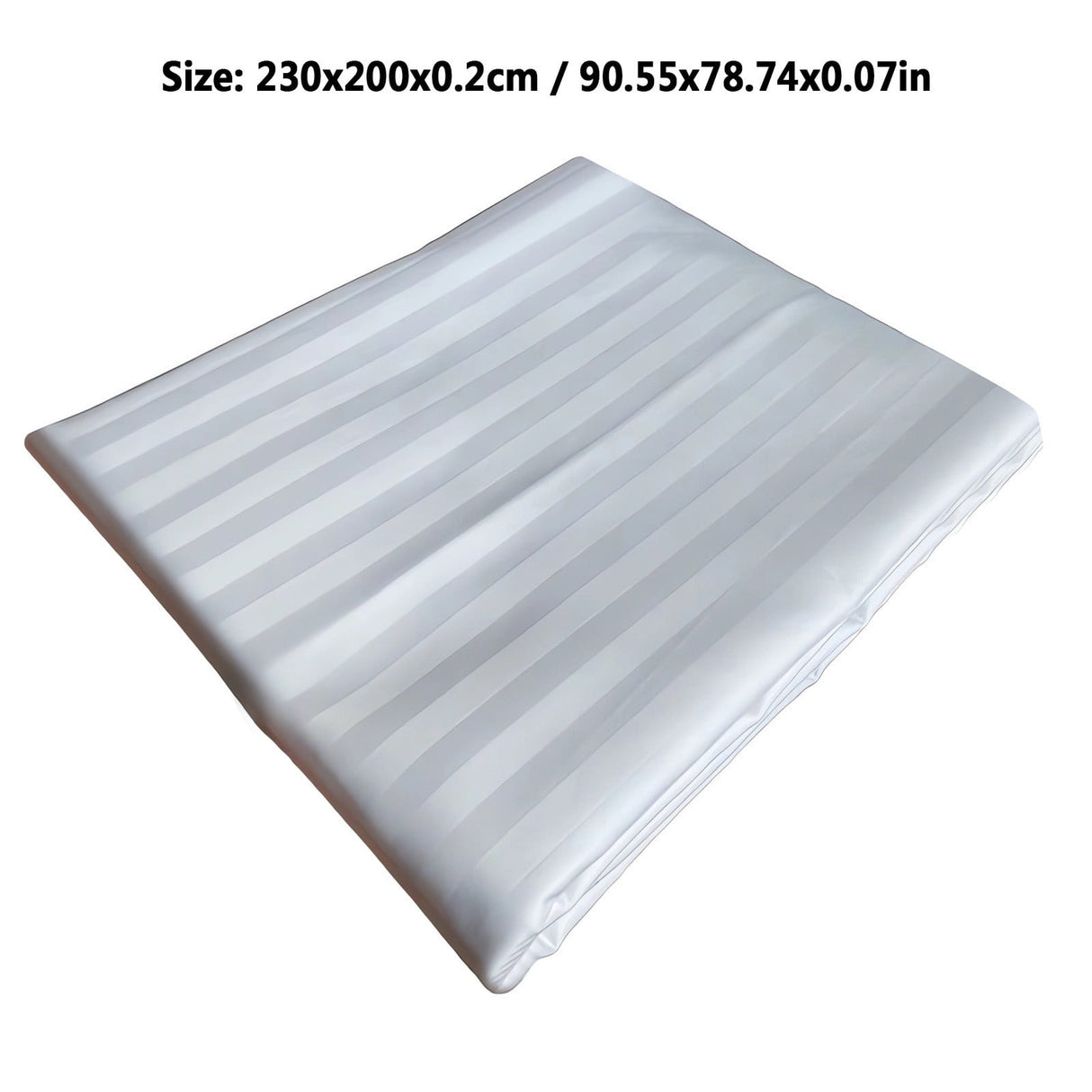 Kdkad Bed Sheets, Pure Linen Sheets, Breathable and Serviceable Line King Size Sheets, Anti-Tear Line Bed Sheets, Machine Washable, Deep Pocket 91×79 in White