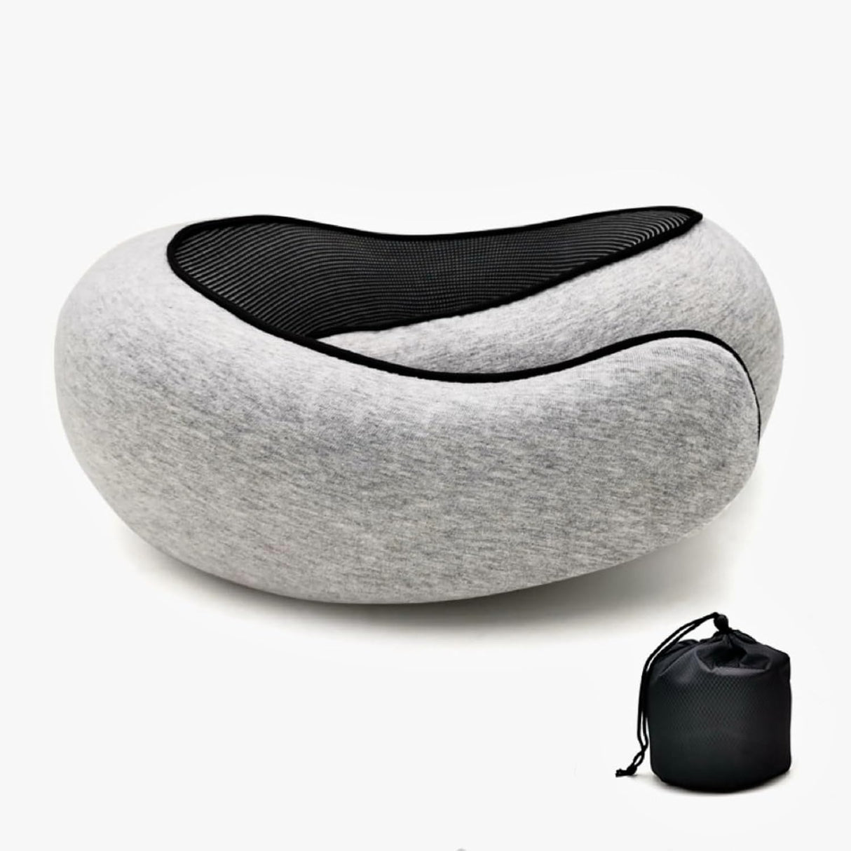Travel Memory Cotton Neck Pillow, can Store Travel Pillow Neck Pillow