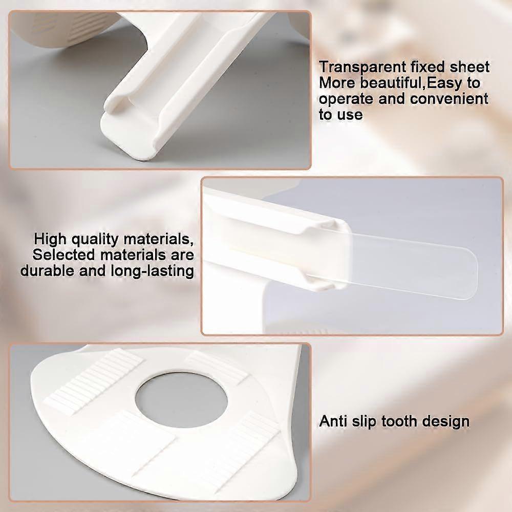 4PCS Lock Sheet Holders, Heavy Duty Fitted Sheet Straps, White