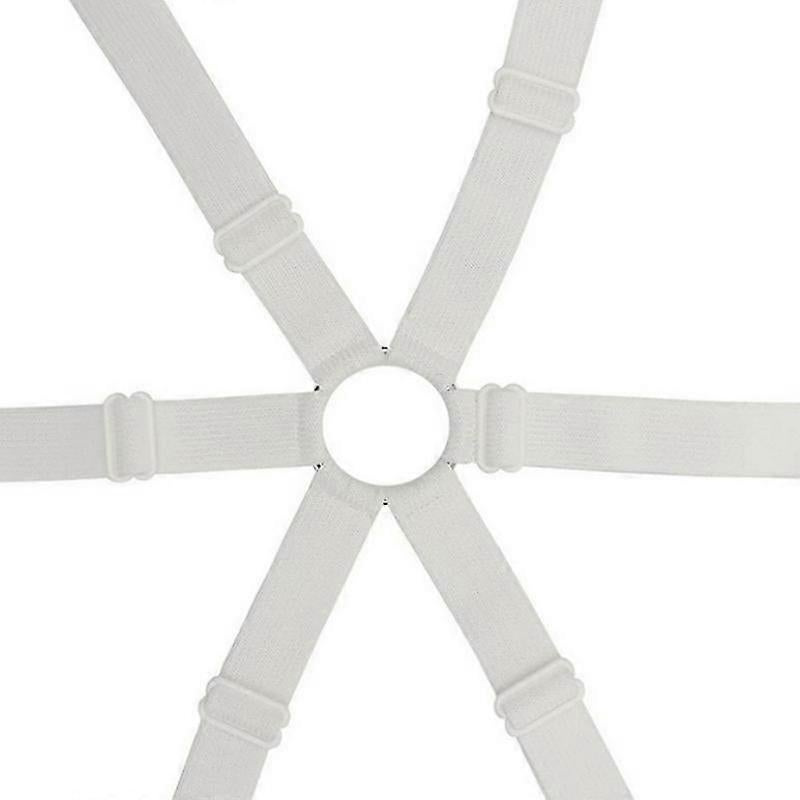 6-Head Elastic Bed Sheet Holder Clips, Adjustable Strong Grippers