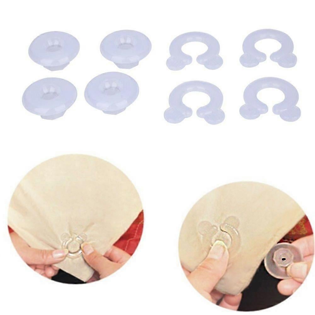 4PCS Duvet Clips, Secure Buckle Sheet Holder Clamps for Non-Slip Bedding
