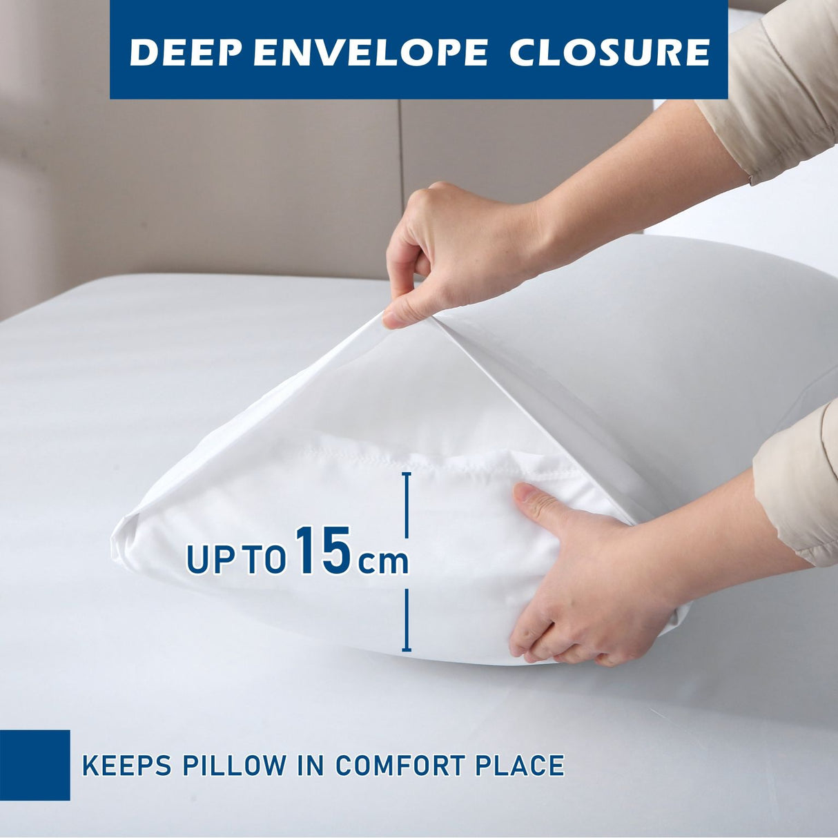 4 Piece Hotel Bamboo Cooling Sheet Set -Ultra Soft 2000TC Breathable Bed Sheets Set with 37 Centimetre Deep Pocket-Cooling Sheets for Hot Sleepers(White,Super King)
