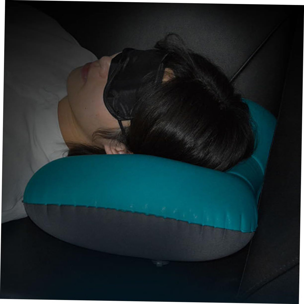 Camping Pillow Bed Pillows Portable Inflation Cushion Pillow with Pocket Ultralight Neck Pillow Sleeping Pillow Travel