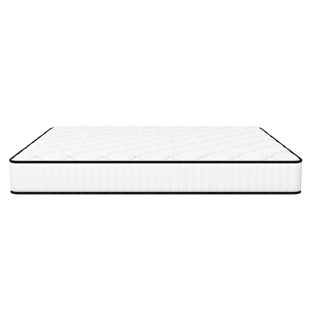 Comforpedic Mattress 5 Zone Medium Support Foam Bonnell Spring 21CM - Single - White Black