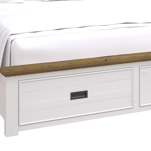 Storage Bedroom Suite Drawers Miami White Colour with Dresser in Queen