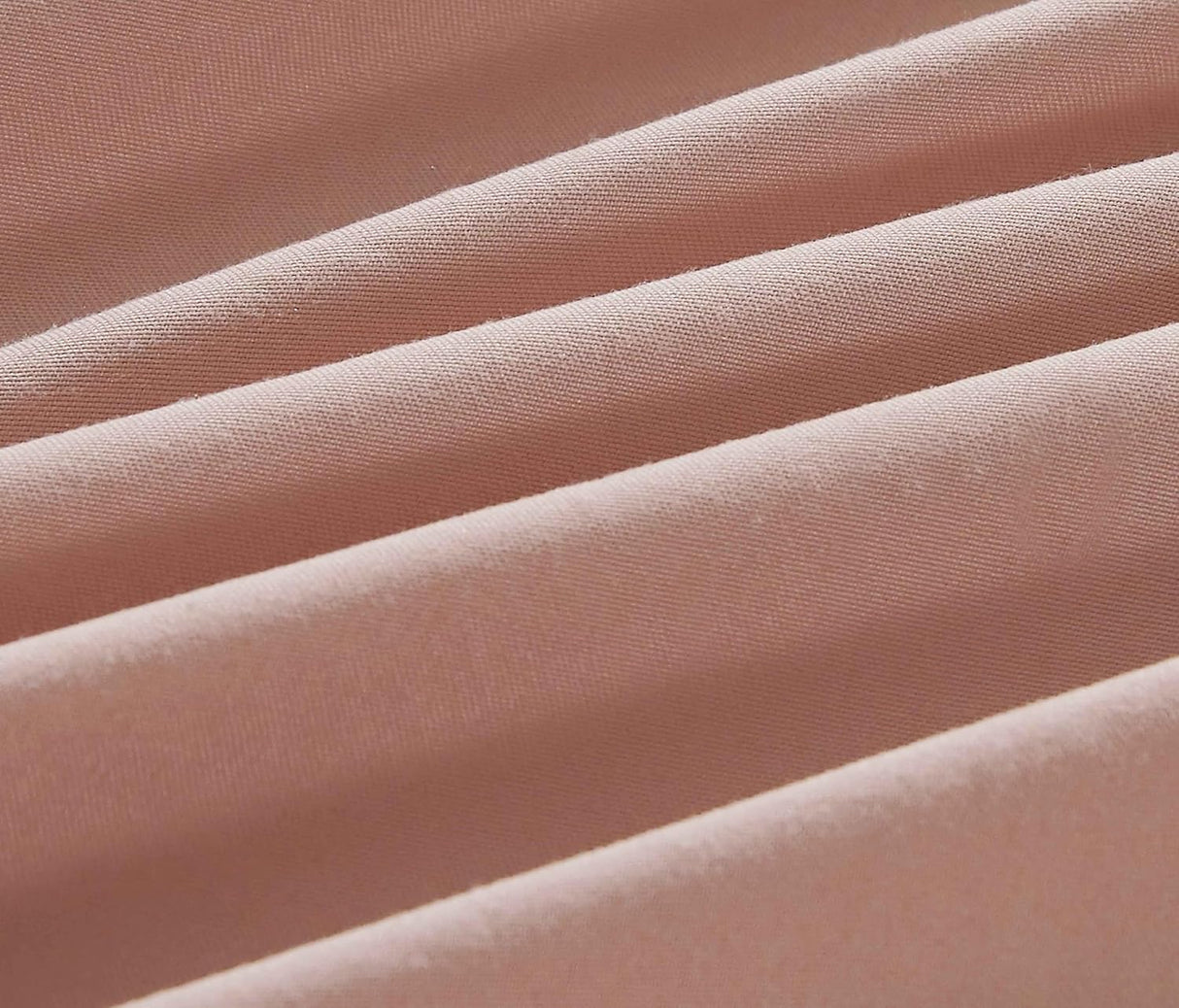 Vintage Washed Microfibre Sheet Set (Pink, Queen)