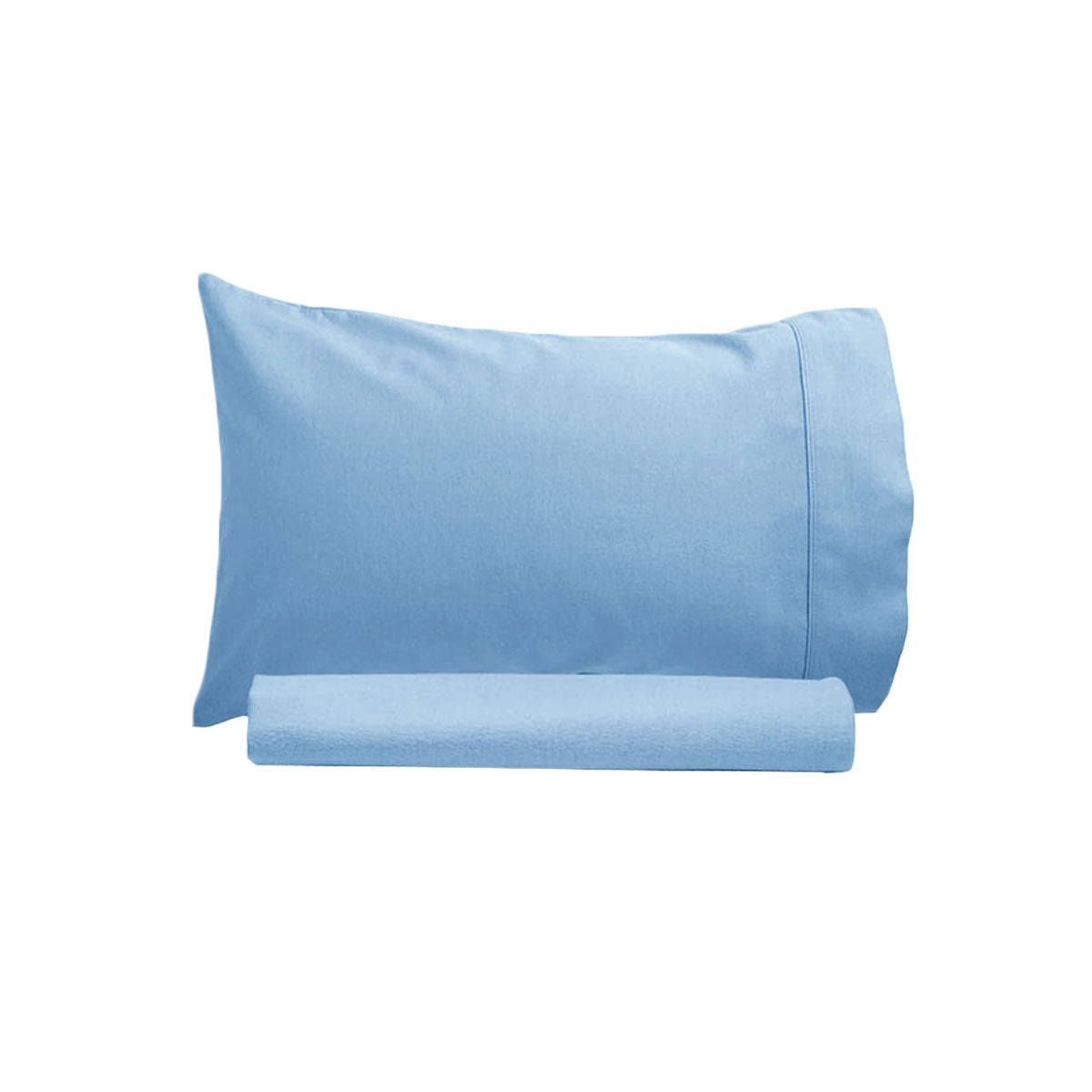 Artex 250TC 100% Cotton Sheet Set Single Sky