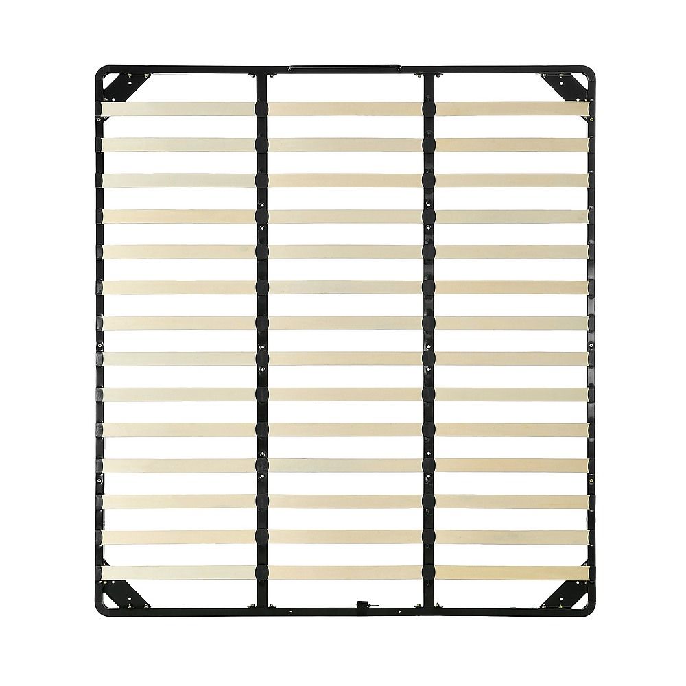 Gas Lift Bed Mechanism – King Bed Frame with Wooden Slats
