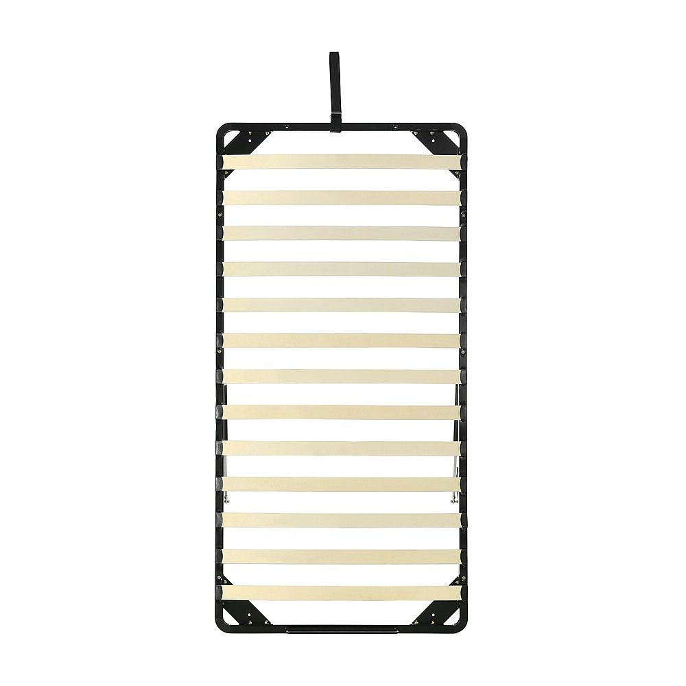 Gas Lift Bed Mechanism – Single Bed Frame with Wooden Slats