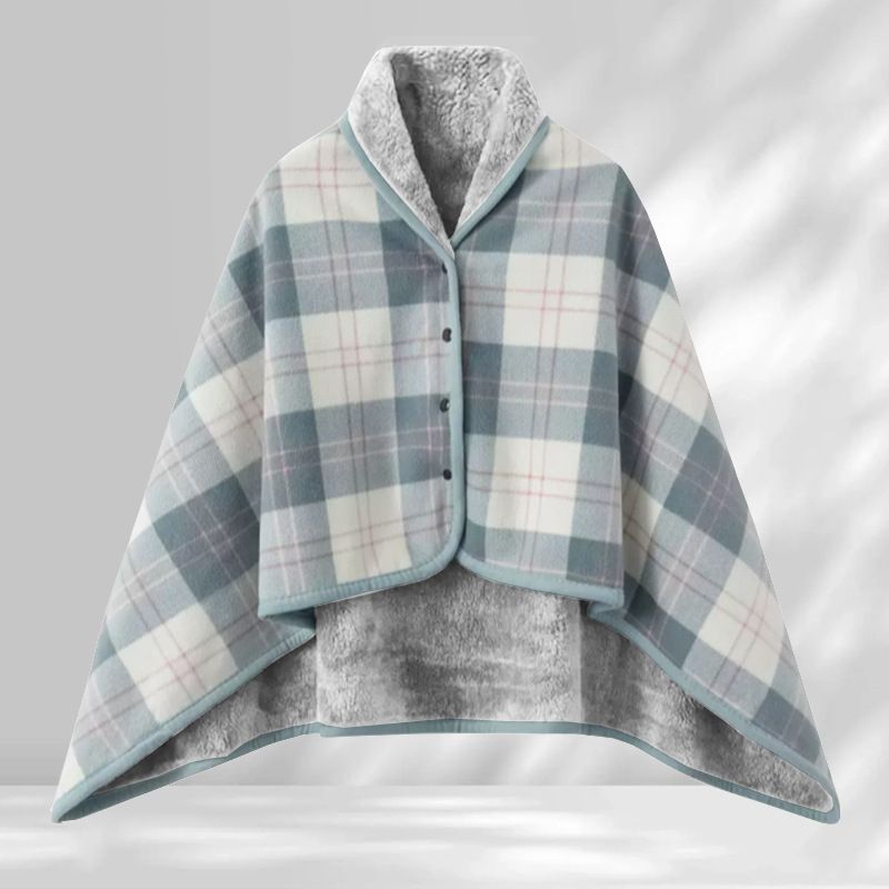 Blue and Pink 80*130cm Japanese-Style shawl blanket Ultra-Soft Blanket - Thick Polyester Throw for Sofa, Bed, Office, Cozy Nap Blanket for Winter & All Seasons
