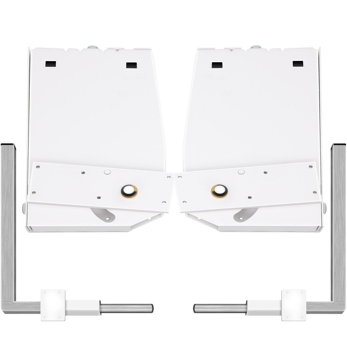 Murphy Mounting Wall Springs Mechanism, Heavy Duty Support Hardware DIY Kit, Bed Springs Mechanism Ideal for King Queen Bed (Vertical), White