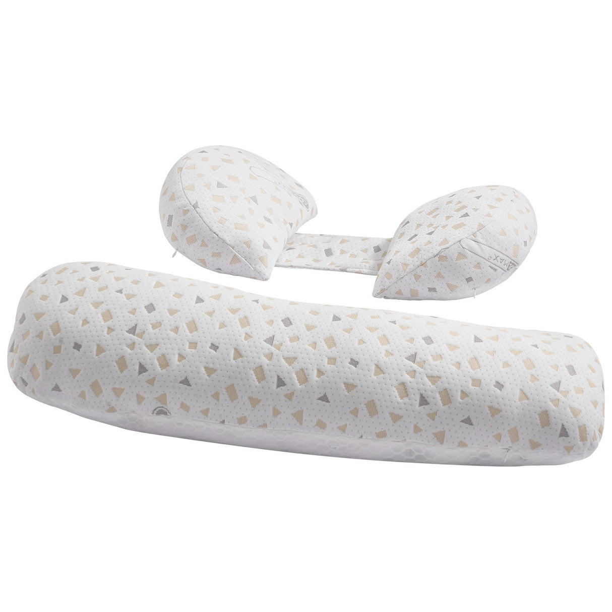 Pregnancy Pillows, Adjustable Maternity Pillow for Pregnant Women, Soft Pregnancy Body Pillow with Removable & Washable Cover for Back Belly Hip Support, Lightweight and Portable