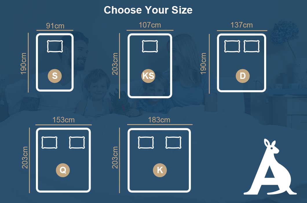 Audreamy Aurora Mattress – Medium (King Single)