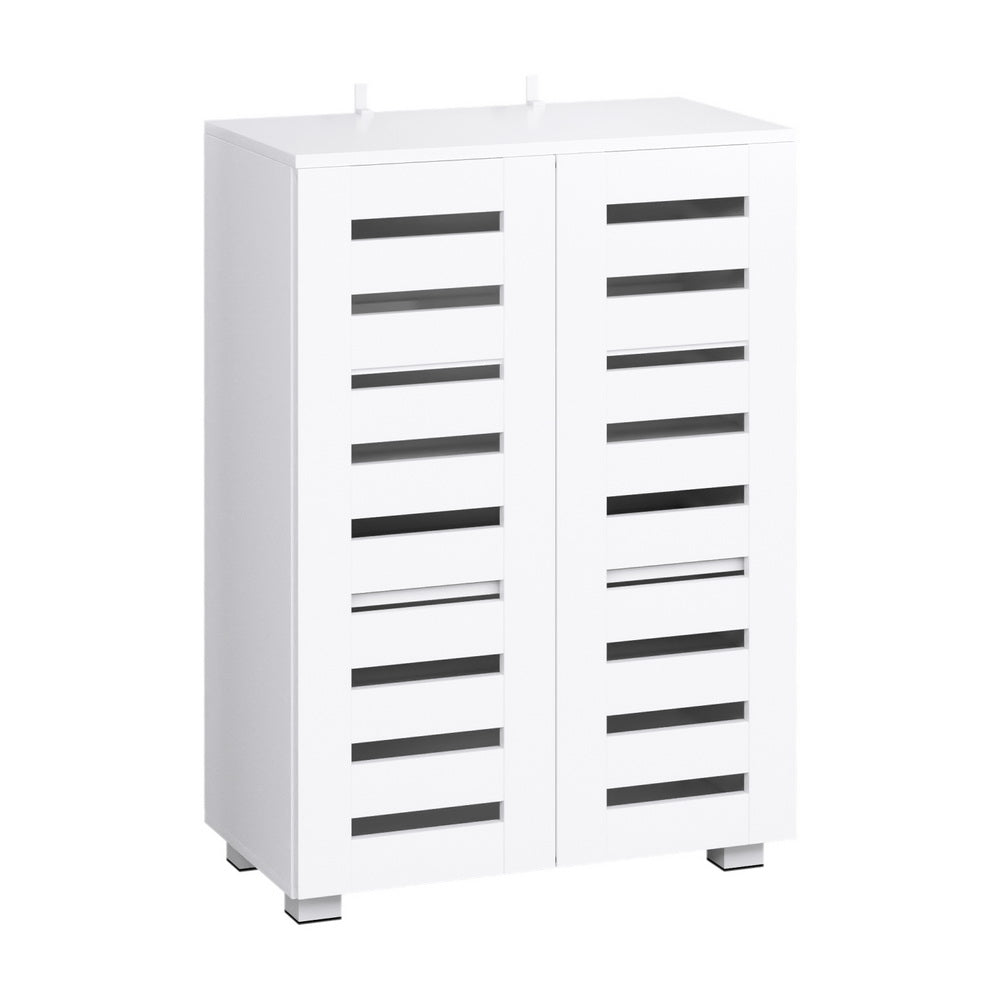 Artiss Shoe Cabinet 20 Pairs 5-tier White Alster