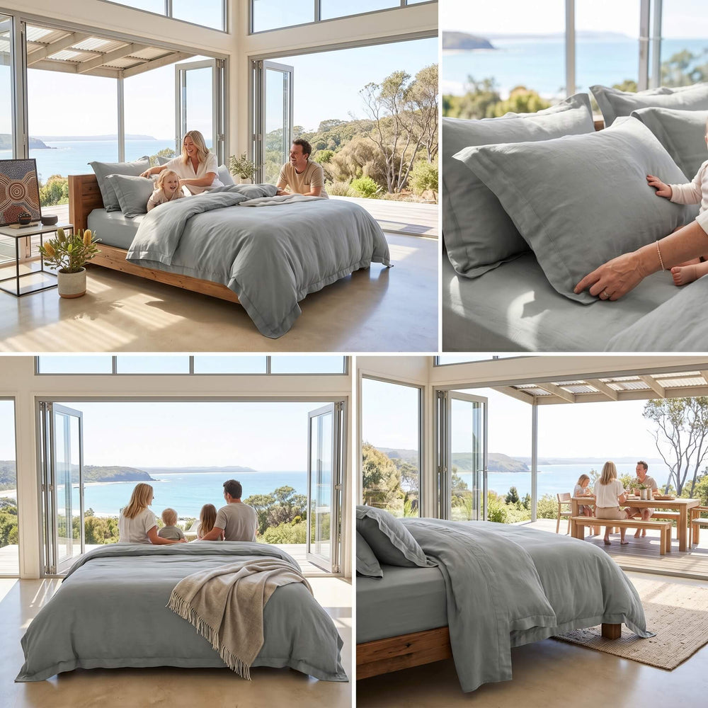 Audreamy 1000TC Microfibre Duvet Quilt Cover Set