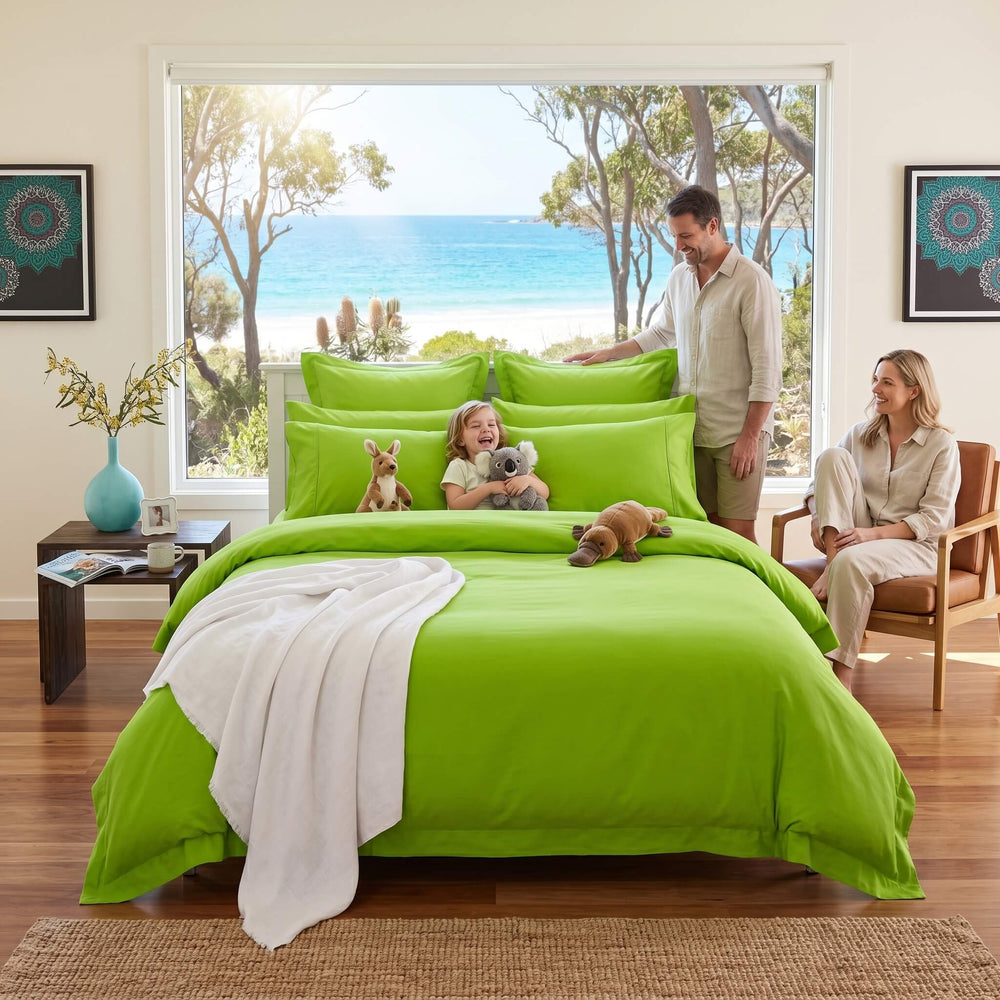 Audreamy 1000TC Microfibre Duvet Quilt Cover Set