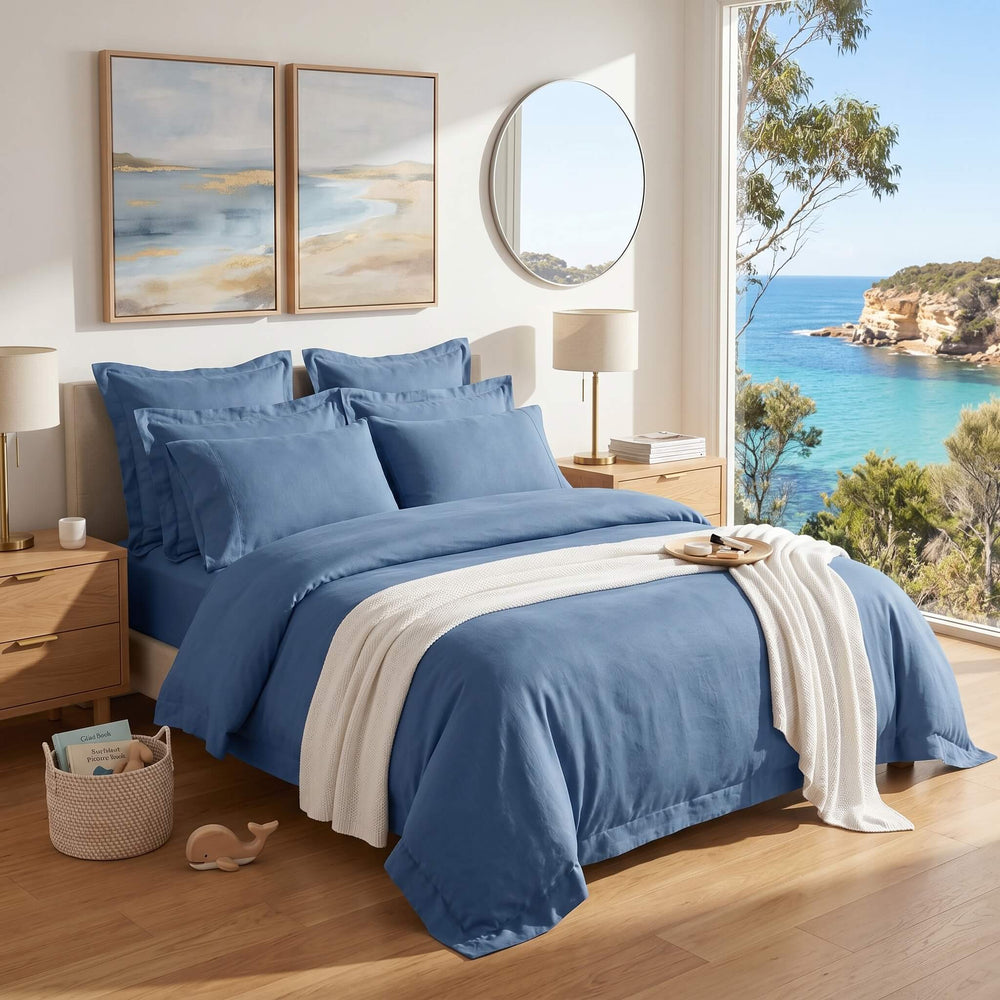 Audreamy 1000TC Microfibre Duvet Quilt Cover Set