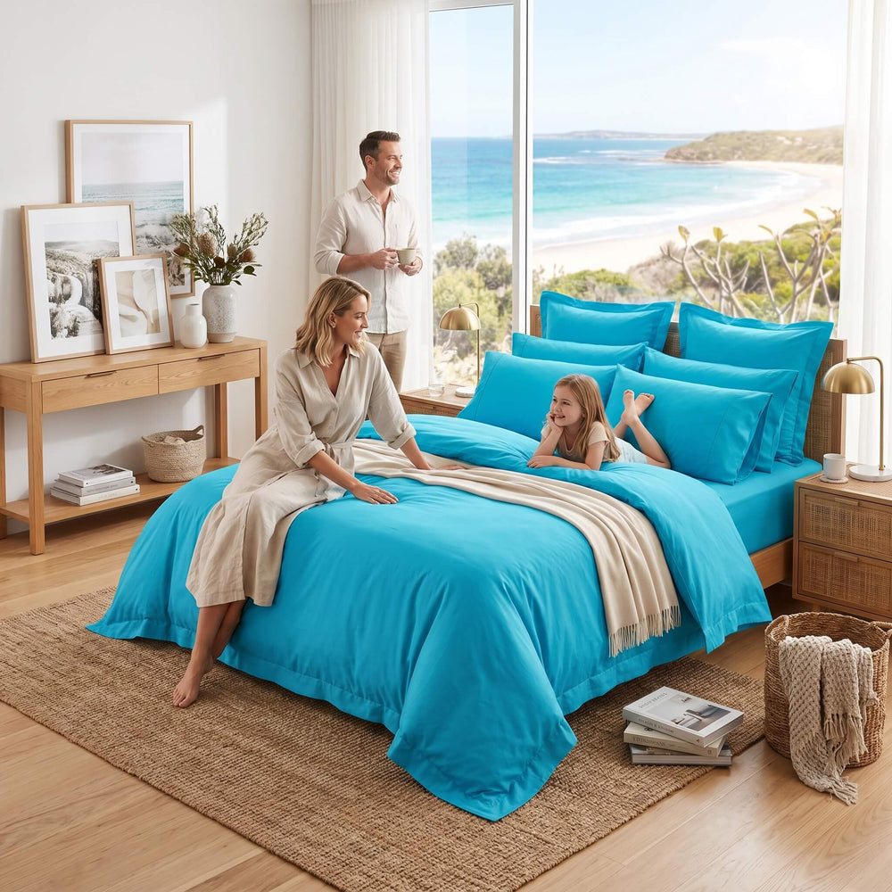 Audreamy 1000TC Microfibre Duvet Quilt Cover Set