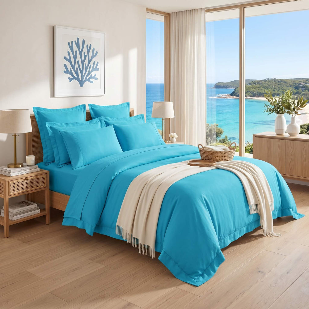 Audreamy 1000TC Microfibre Duvet Quilt Cover Set
