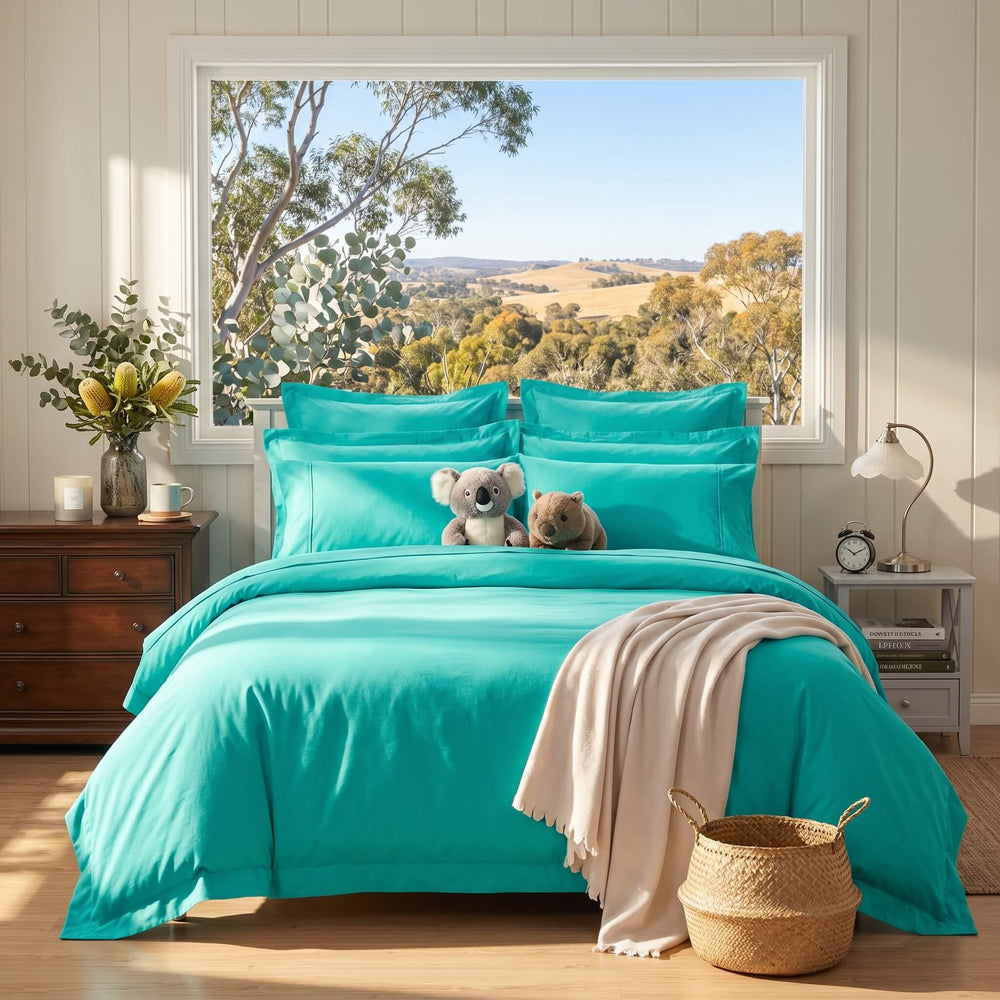 Audreamy 1000TC Microfibre Duvet Quilt Cover Set