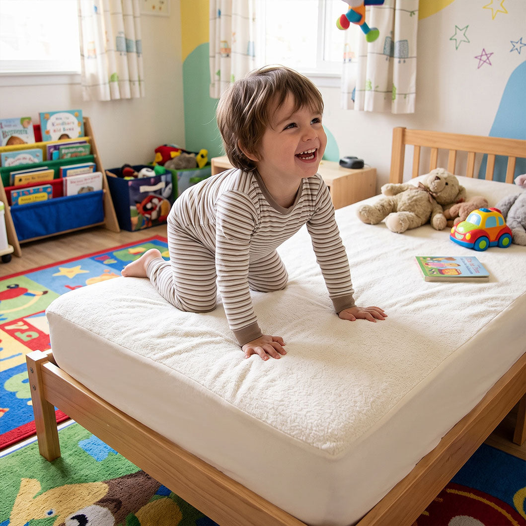 Audreamy Cotton Terry Waterproof Mattress Protector