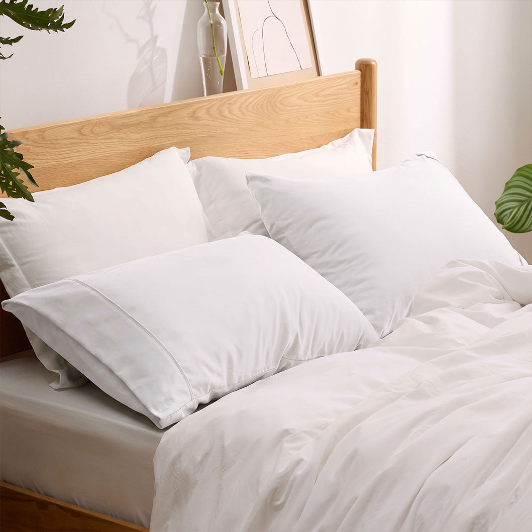 Audreamy Bamboo Cotton Twin Pack Pillowcases