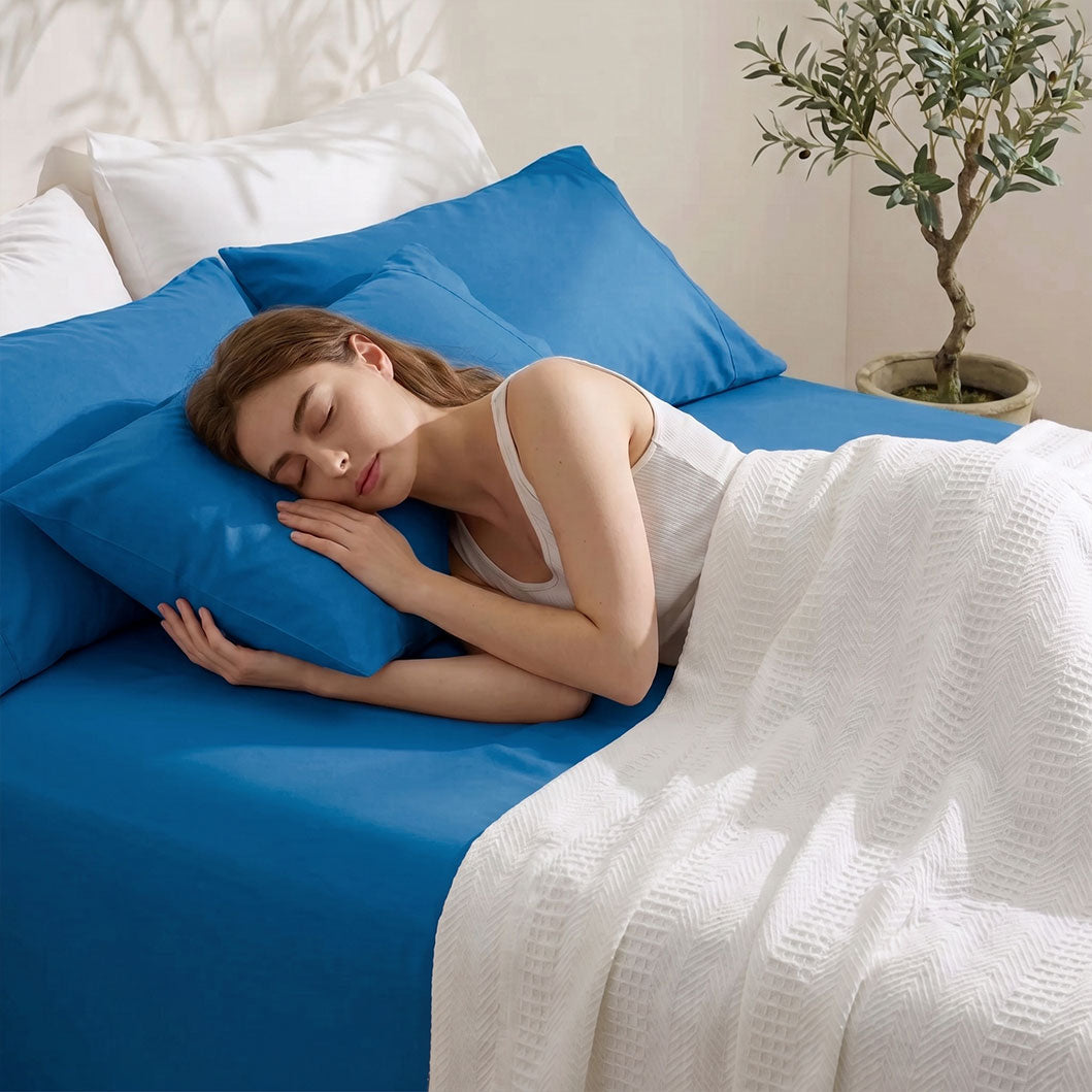 Audreamy Microfibre Fitted Sheet Set No Flat Sheet