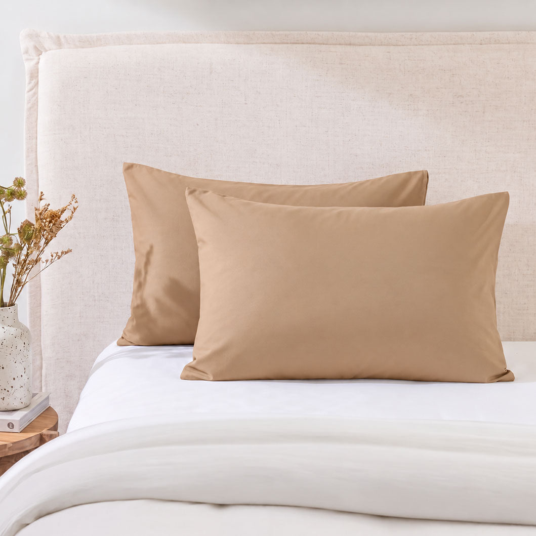 Audreamy 100% Cotton Pillowcases 2 Pack