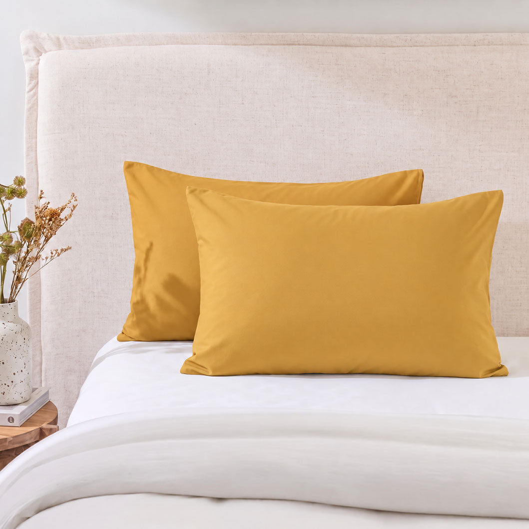 Audreamy 100% Cotton Pillowcases 2 Pack
