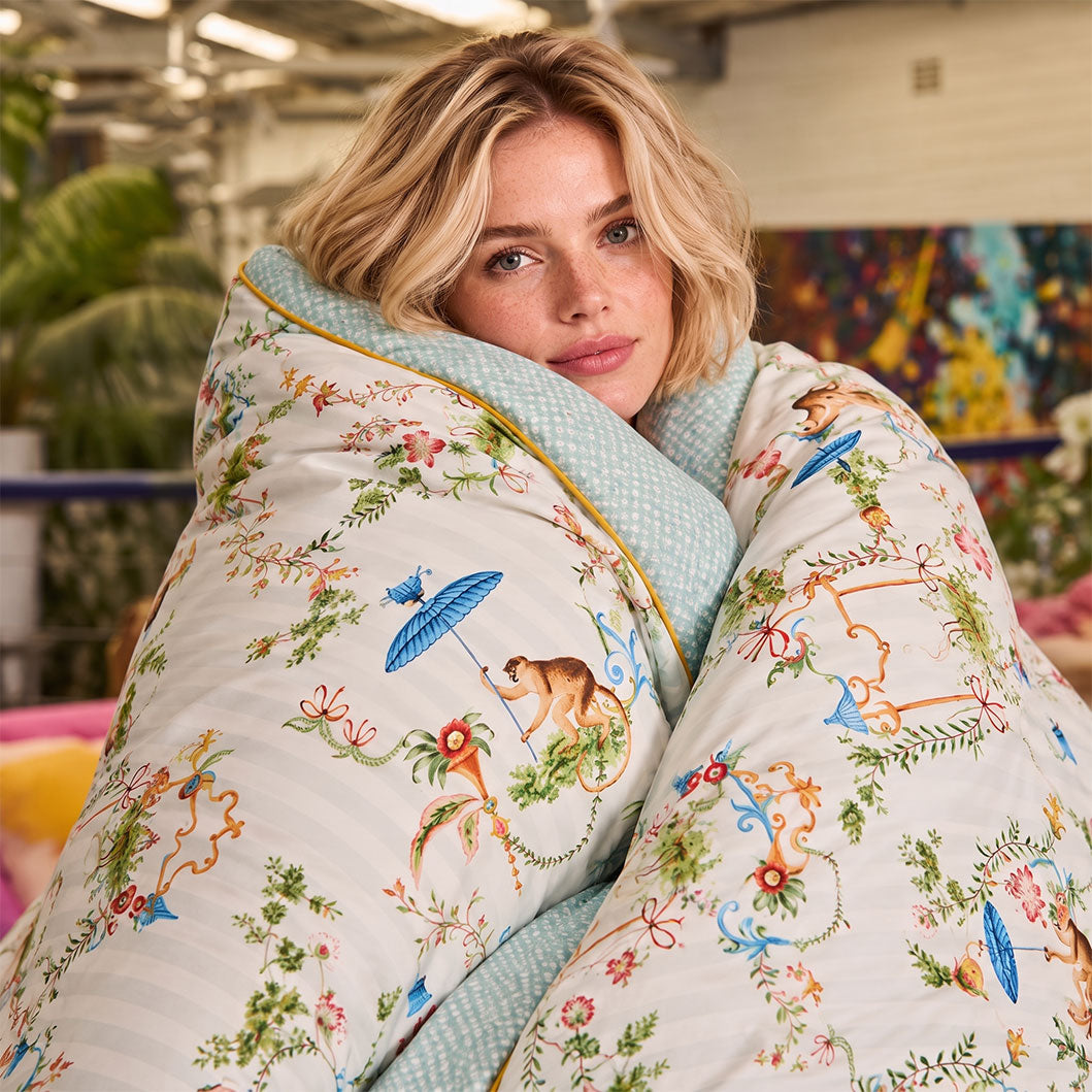 Audreamy Printed Cotton Quilt Cover Set