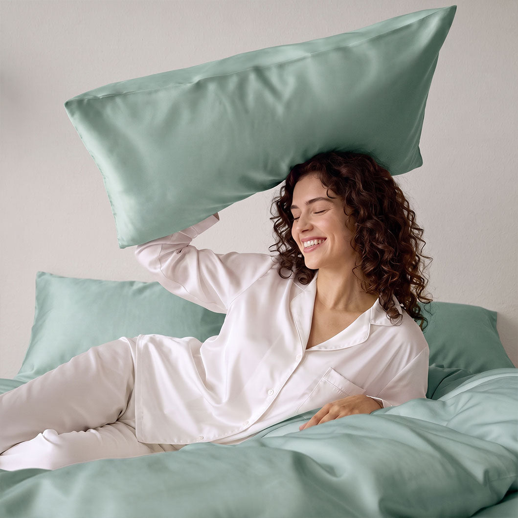Audreamy 400TC Bamboo Cotton Pillow Cases