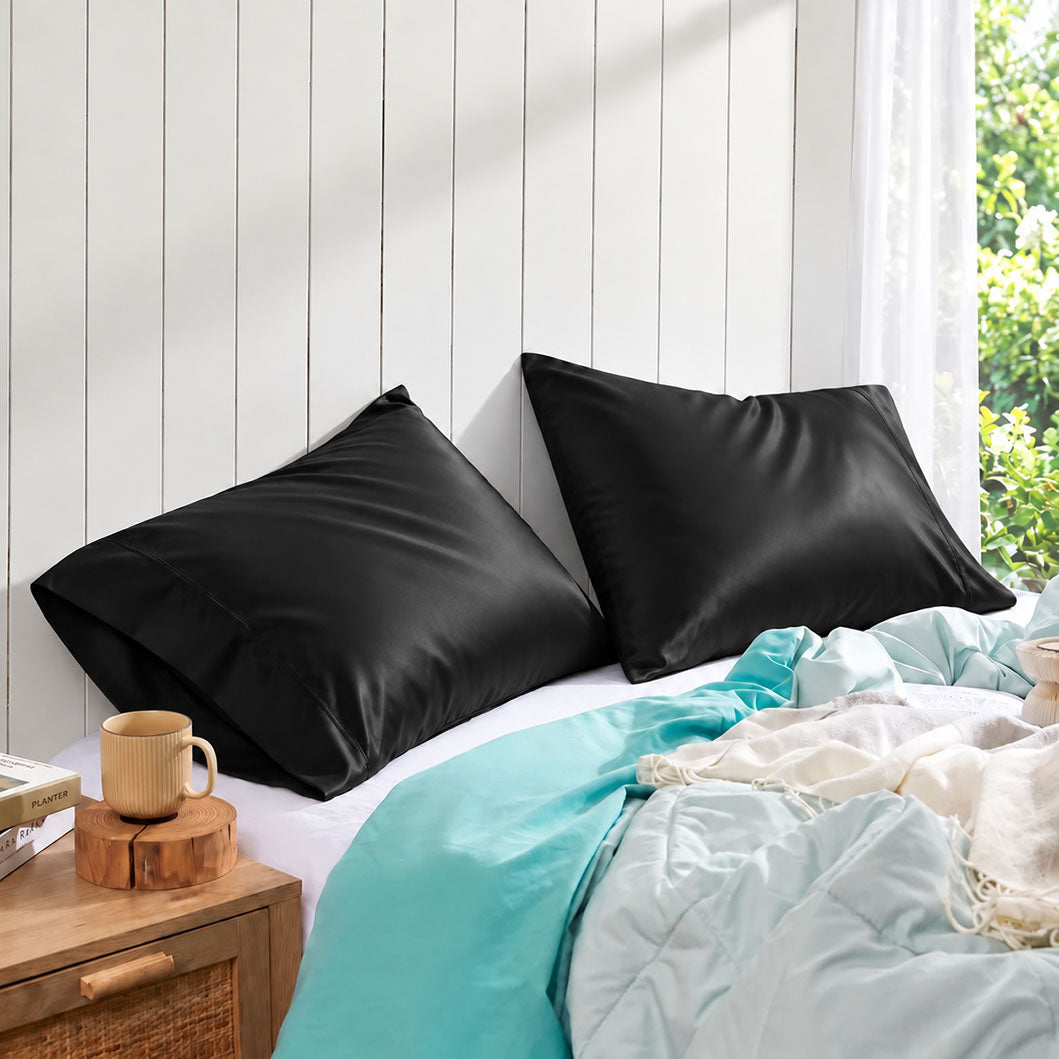 Audreamy 1000TC Microfiber Pillowcase Pair