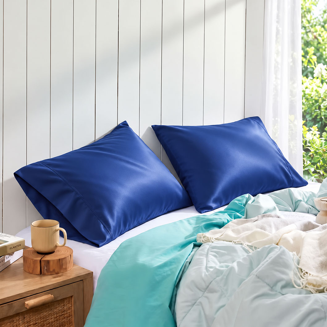 Audreamy 1000TC Microfiber Pillowcase Pair