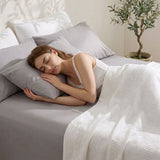 Audreamy Microfibre Fitted Sheet Set No Flat Sheet