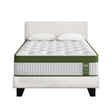Artiss BedStory Single Bed Frame Mattress Bundle Platform Headboard Medium Firm Hybrid White
